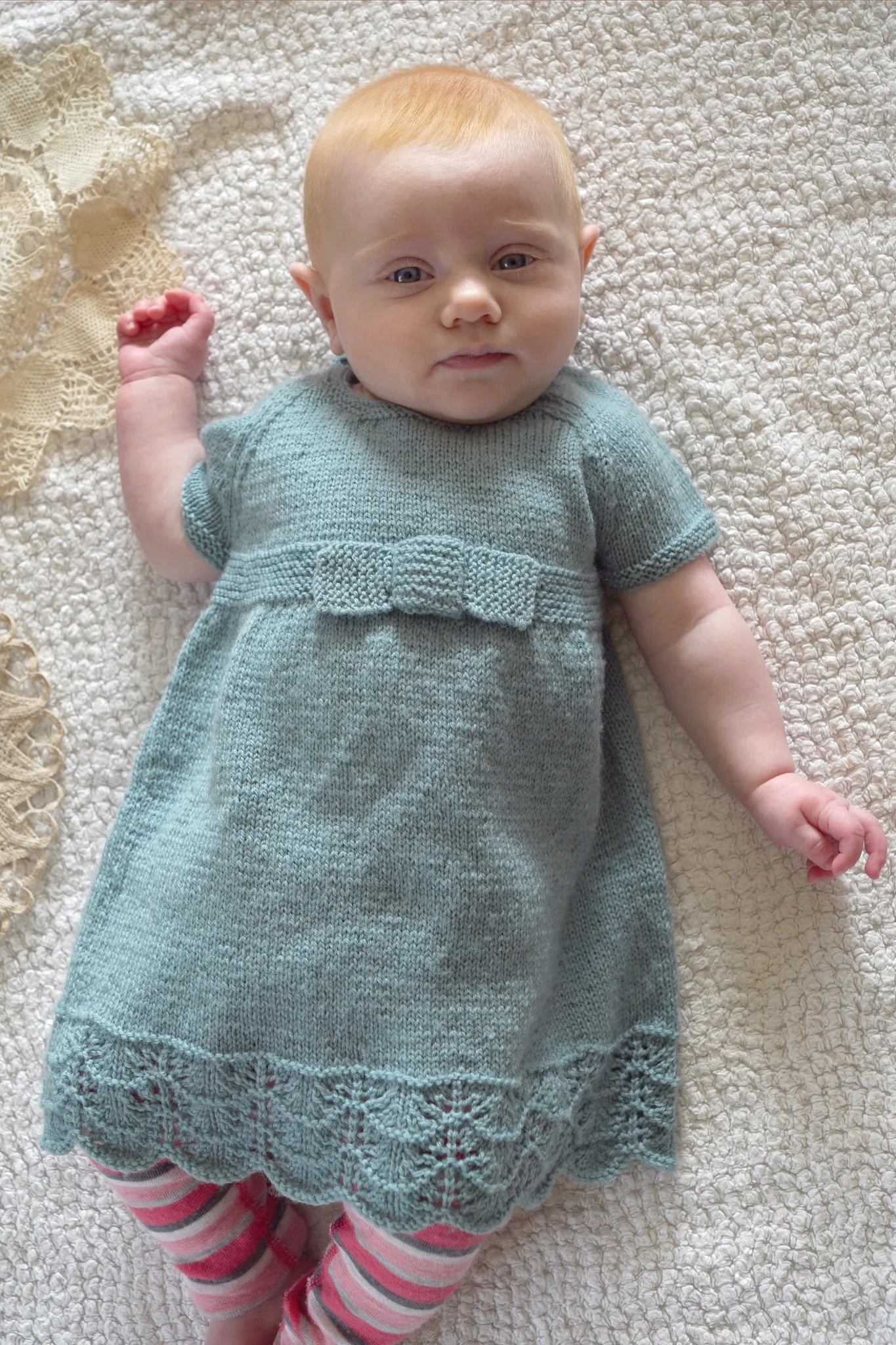 Lisa Alexander Patterns Eleanor Dress 4ply | Lisa F Design - BC65 – Centrepoint Craft & Fabrics