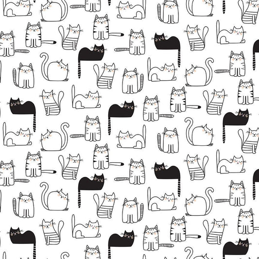 Smitten Kitten | Cats Nap Time CD2571-White