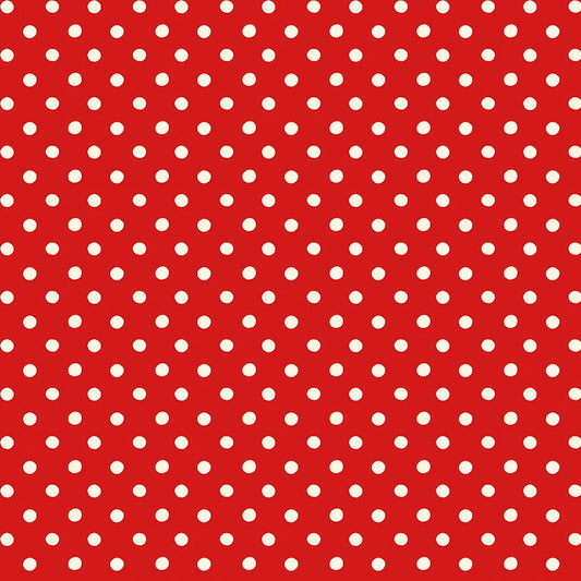 Cath Kidston | Button Spot | C18374-Red