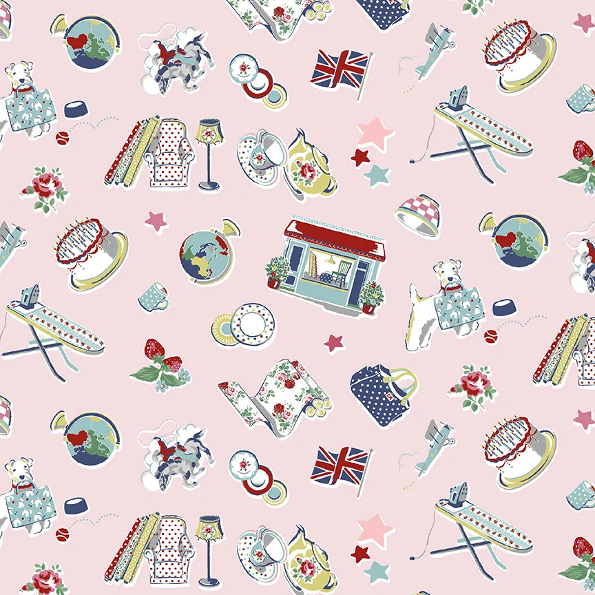 Cath Kidston | Icons | C18371-Pink