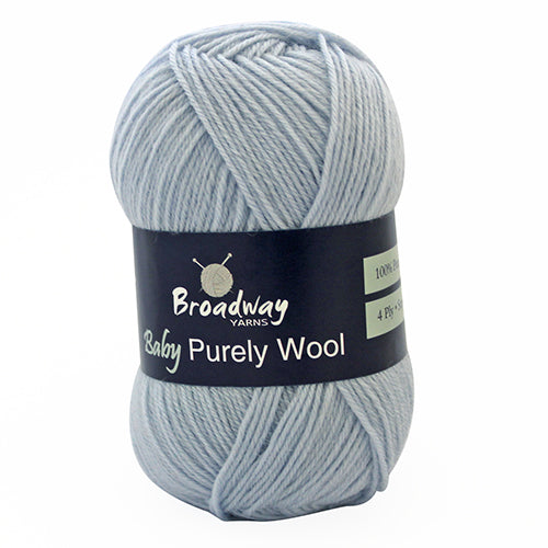 Purely Baby 4ply Wool - White