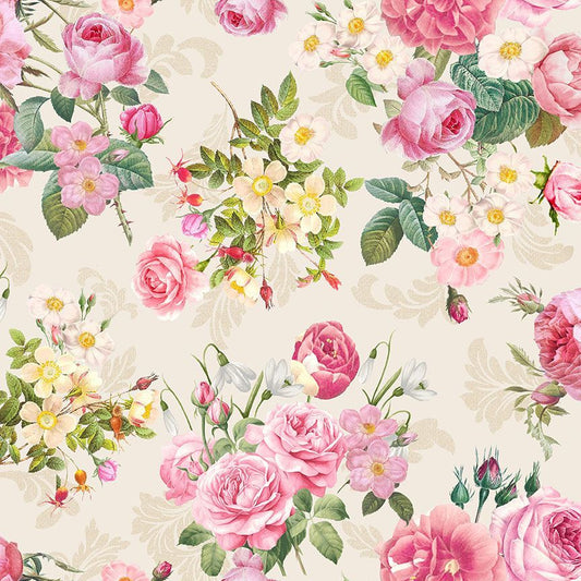 Belle Fleur | Roses Posie | Cream CD3001