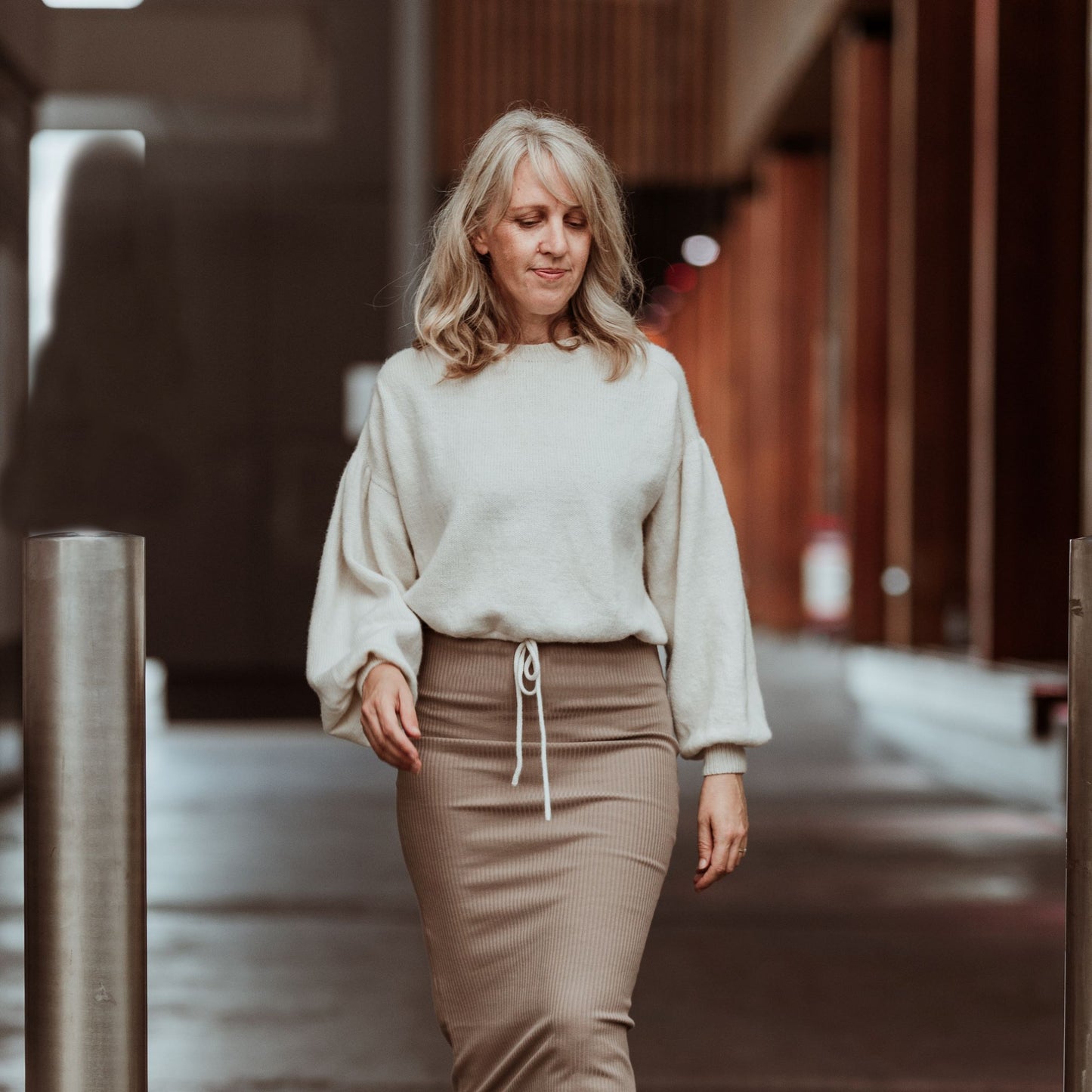 Gather Sleeve Sweater 4ply | Purl Foundry