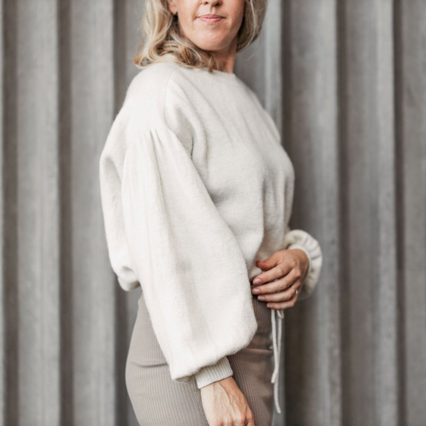 Gather Sleeve Sweater 4ply | Purl Foundry