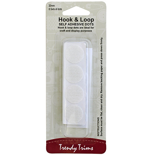 Hook & Loop Stick-On Dots