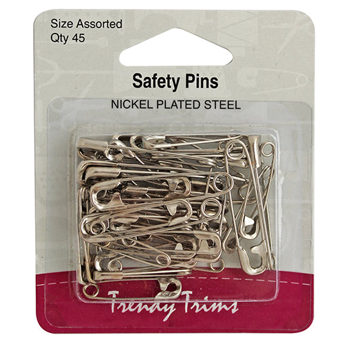 Safety Pins | Nickel