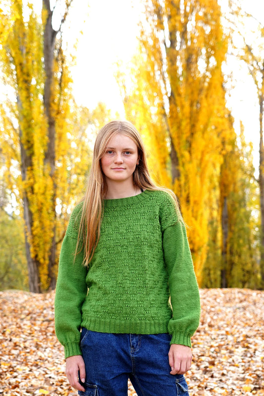 Sabine Sweater 8ply | Lisa F Design - HC56