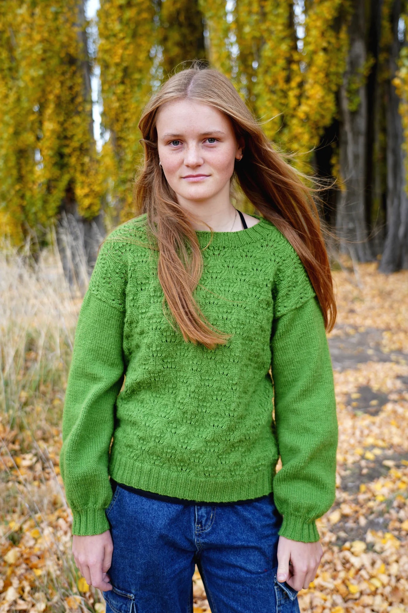 Sabine Sweater 8ply | Lisa F Design - HC56