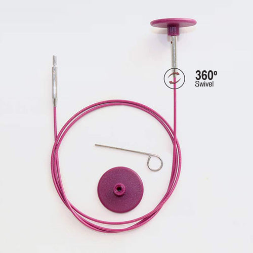 KnitPro Interchangeable Cables - Swivel