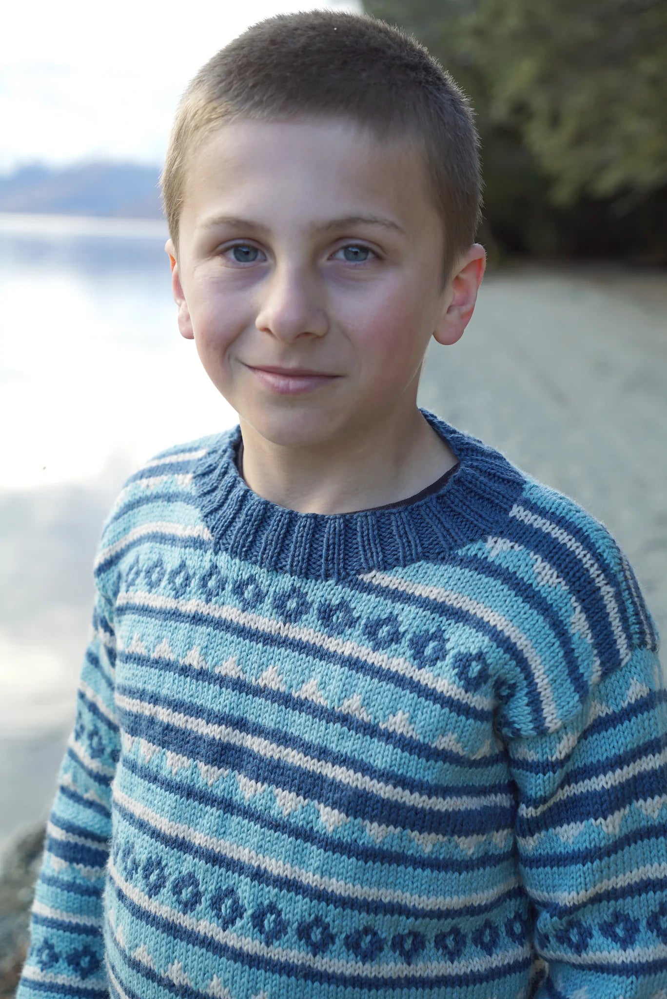 Finnegan Sweater 8ply | Lisa F Design - LF31