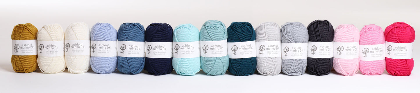 Ashford 100% Merino 8ply