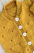 September Eyelet Cardigan | Touch Yarns #123