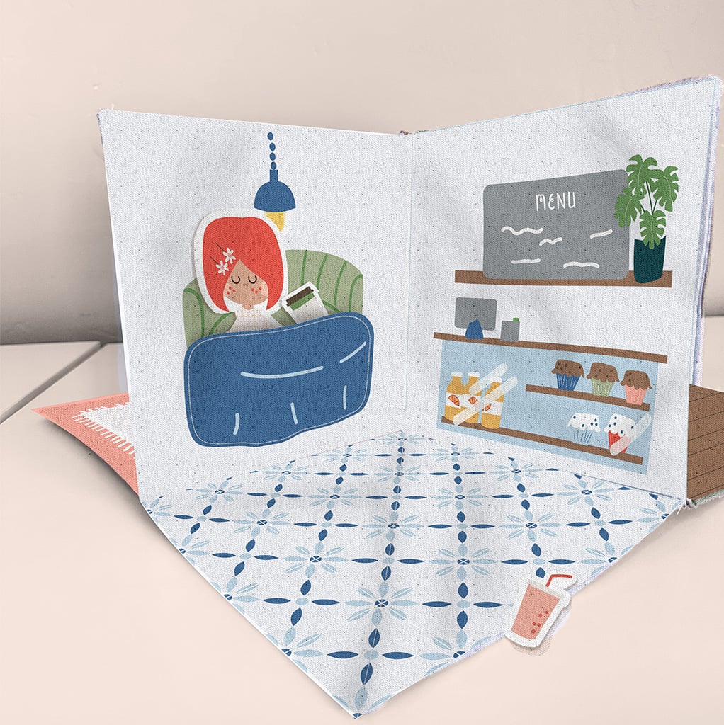 Shop Hop | Button Lane 54" Book Panel