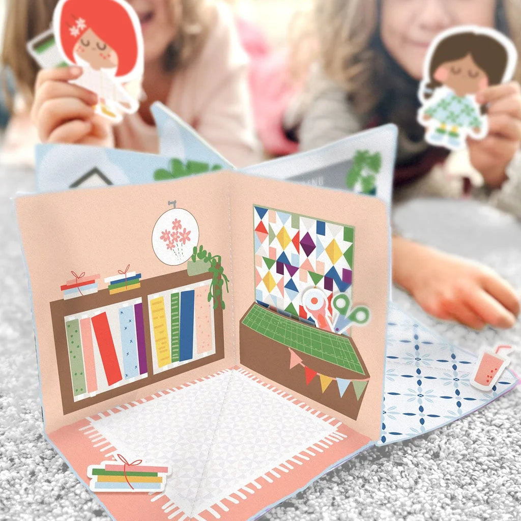 Shop Hop | Button Lane 54" Book Panel