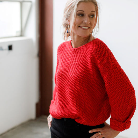 Stipple Sweater 14ply | Purl Foundry