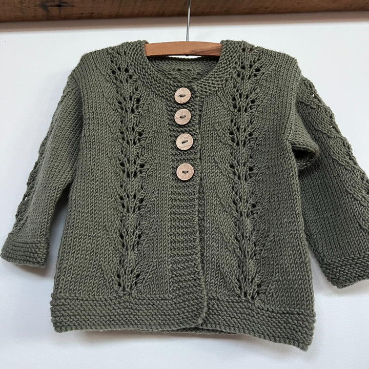 Abby Cardigan & Hat 8ply | The Kiwi Stitch & Knit Co