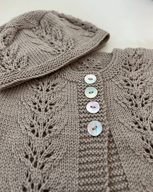 Abby Petite Cardigan & Hat 4ply