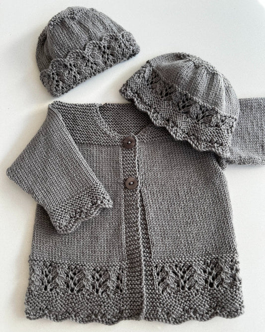 Amelie Cardi & Hats 4ply | The Kiwi Stitch & Knit Co