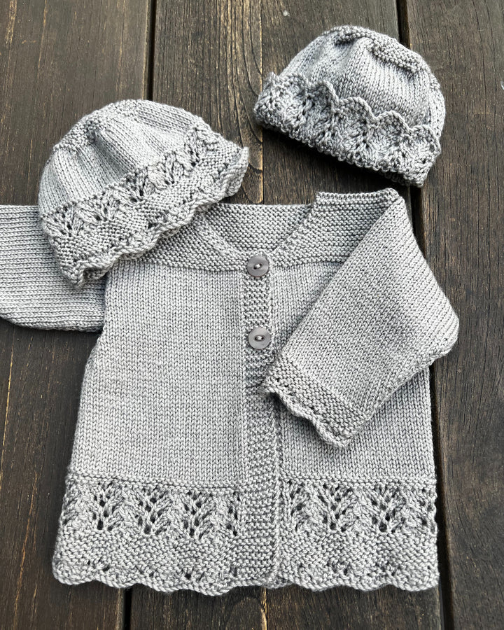 Amelie Cardi & Hats 4ply | The Kiwi Stitch & Knit Co