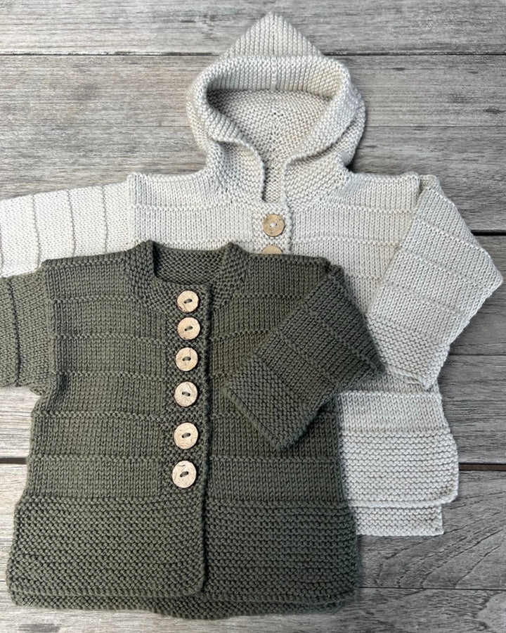 Ashley Cardigan & Hoodie 8ply | The Kiwi Stitch & Knit Co