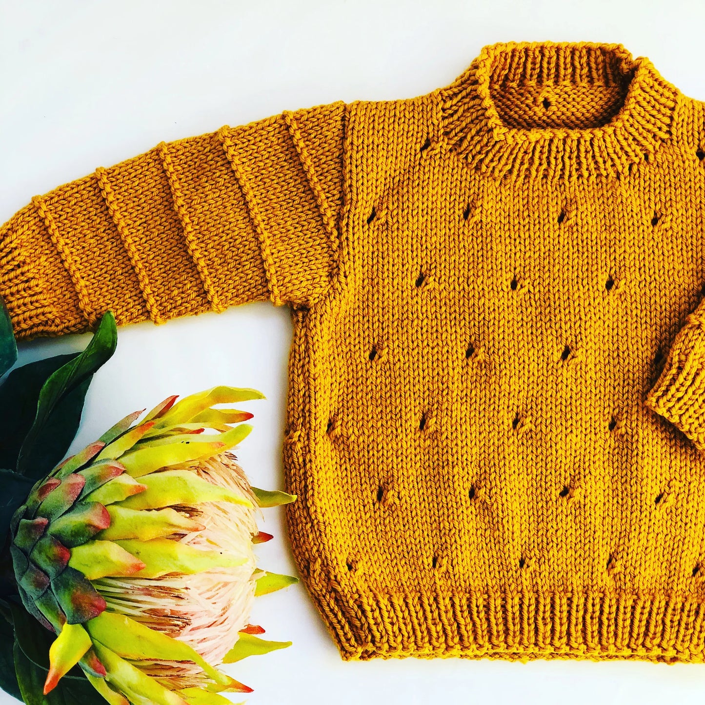 Eyelet Jumper | Touch Yarns #112