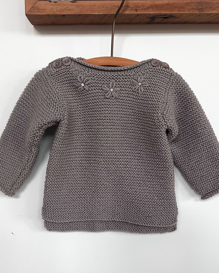 Georgie Jumper 4ply & 8ply | The Kiwi Stitch & Knit Co