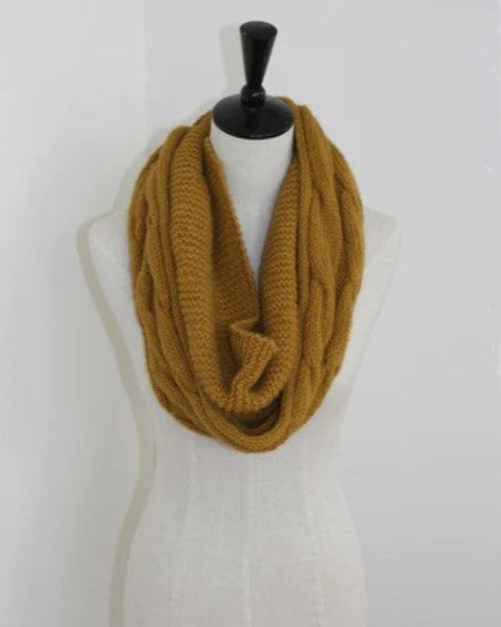 Infinity Country Scarf 10-12ply | The Kiwi Stitch & Knit Co