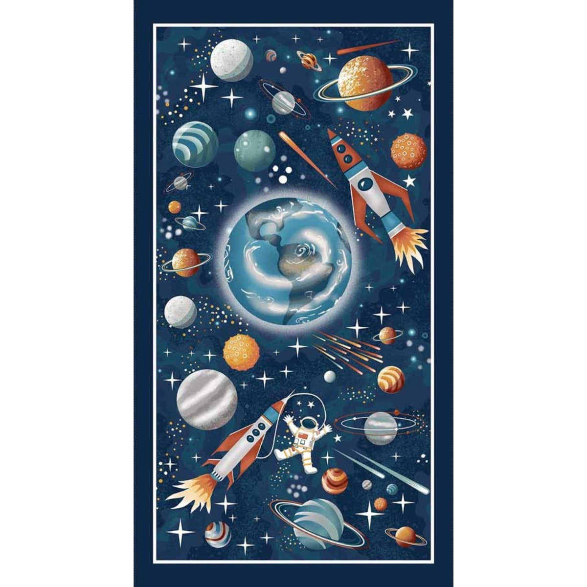 Milky Way Glow | Milky Way 60cm Panel | Navy HG2122PG-78
