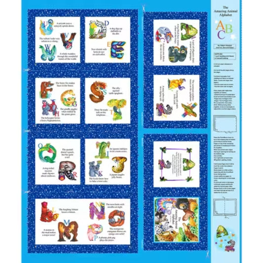Amazing Alphabet Storybook 90cm Panel