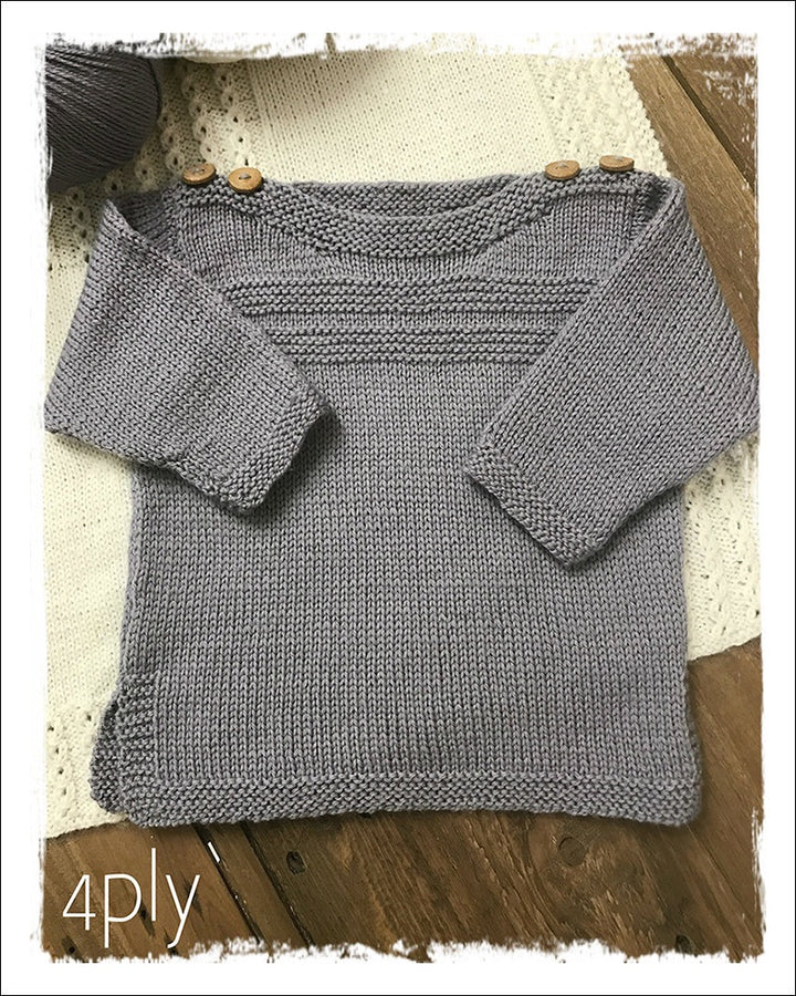 Vintage Jumper 4ply & 8ply | The Kiwi Stitch & Knit Co